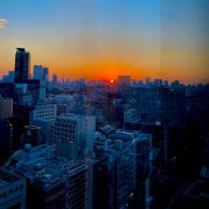 Sunrise in Shibuya